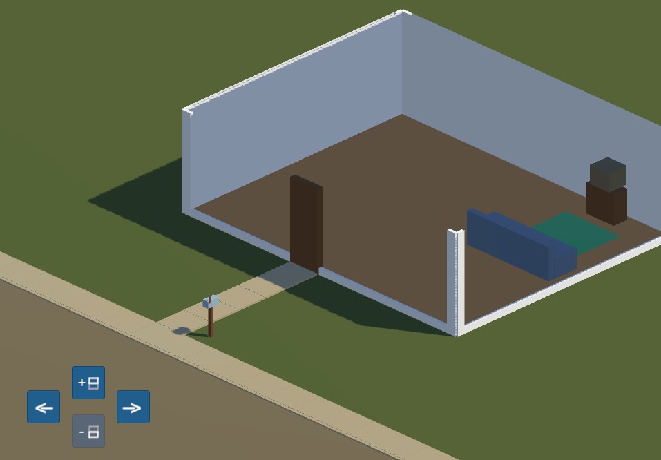 Life simulator example scene